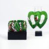 ensemble boucle d'oreille collier et bracelet wax africain ankara. boucles d'oreilles pendantes wax tissu ankara. boucles d'oreilles créoles femme wax africain ethnique. bijoux wax femme africaine, bijoux fantaisie, breloque africaine, bijoux ethniques, bijoux bohème, bijoux traditionnel chic
