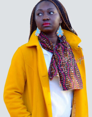 Echarpe Bantou écharpe wax africain ankara doublé polaire. écharpe d'automne foulard doublé polaire hiver mixte snood en wax africain