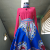 jupe patineuse évasée wax africain femme. jupe patineuse wax africaine ethnique jupe midi africaine wax pagne pour femme fleuri été