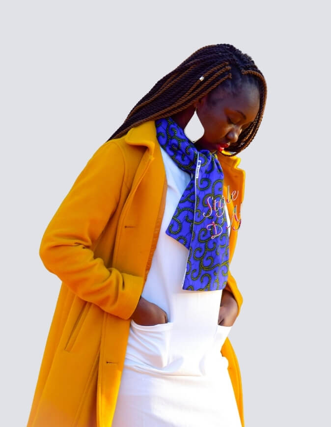 Echarpe Royauté céleste écharpe wax africain ankara doublé polaire. écharpe d'automne foulard doublé polaire hiver mixte snood en wax africain