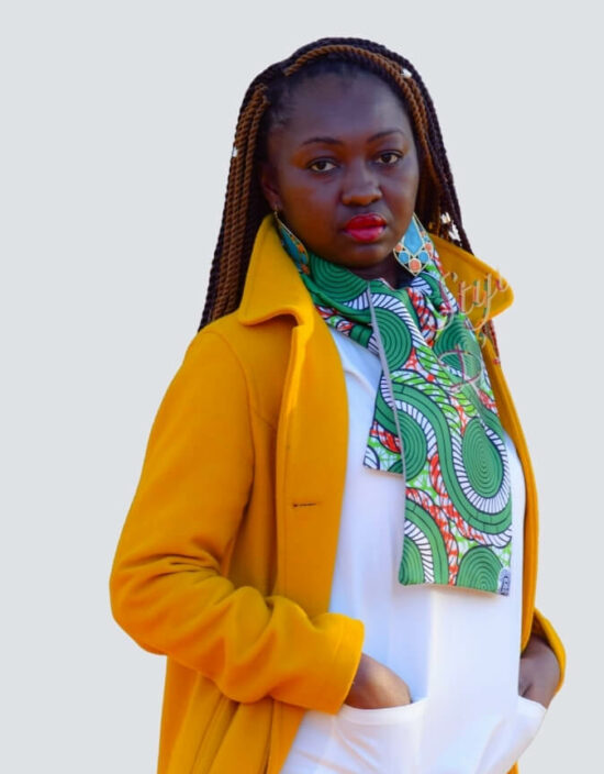 Echarpe Brazza la verte écharpes hiver chaud polaire écharpe wax africain ankara doublé polaire. écharpe d'automne foulard doublé polaire hiver mixte snood en wax africain