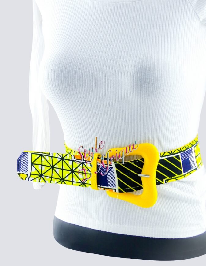 ceinture de hanche africaine obi wax pour femme pour l'été