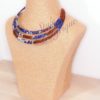 collier ras de cou wax africain ethnique. bijoux collier wax femme africaine, bijoux fantaisie, breloque africaine, bijoux ethniques, collier bohème, collier traditionnel chic
