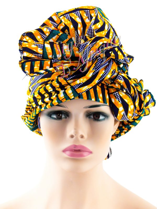 chouchou serre tête wax africain pour cheveux. Headband wax éthnique africain, Bijoux de tête, Bandeau pour cheveux ethnique tissu wax : Cadeau pour femme été