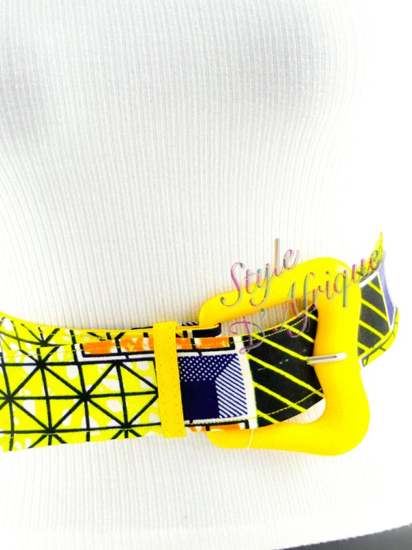ceinture de hanche africaine obi wax pour femme pour l'été