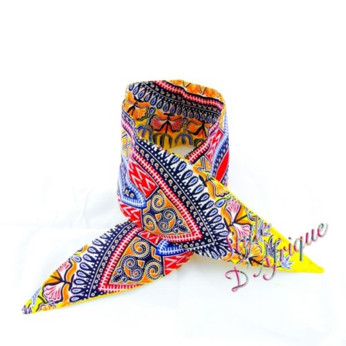 chouchou serre tête wax africain pour cheveux. Headband wax éthnique africain, Bijoux de tête, Bandeau pour cheveux ethnique tissu wax : Cadeau pour femme été