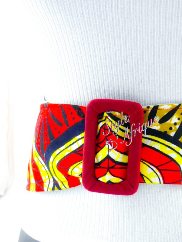 ceinture de hanche africaine obi wax pour femme pour l'été