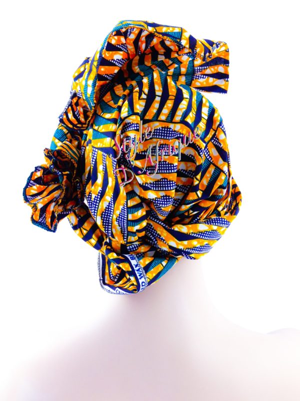 chouchou serre tête wax africain pour cheveux. Headband wax éthnique africain, Bijoux de tête, Bandeau pour cheveux ethnique tissu wax : Cadeau pour femme été