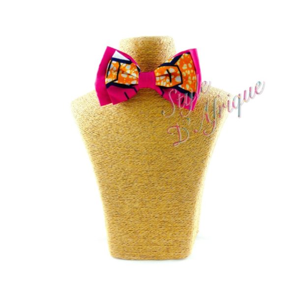 nœud papillon mariage original à nouer pour cérémonie fête été anniversaire mariage pour homme femme ou enfant en tissu wax africain