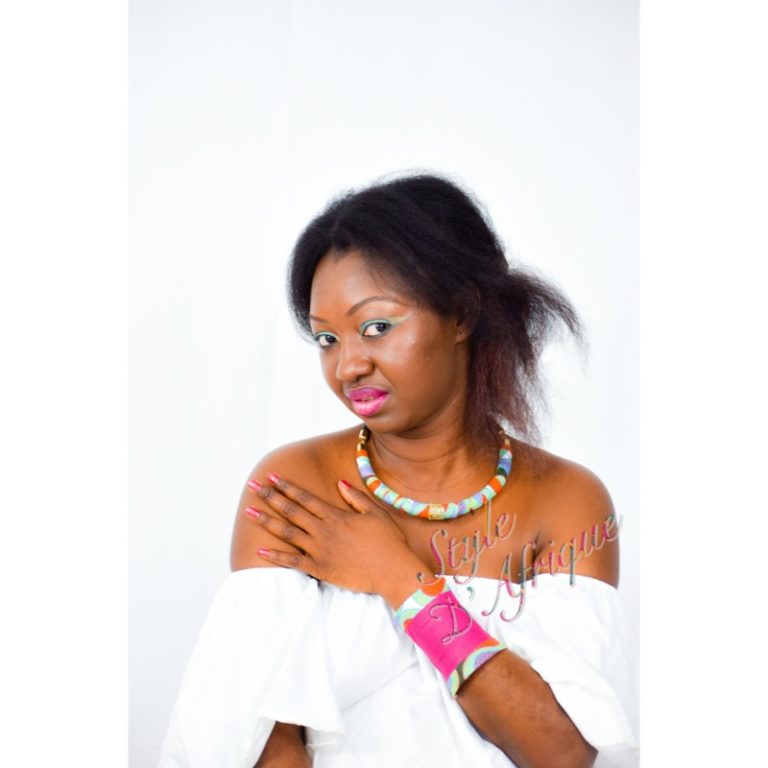 manchette bracelet wax africain femme été ethnique