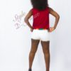 short Kente mode africaine en pagne ethnique d'été