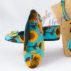 ensemble wax ballerine et bijoux africain ankara