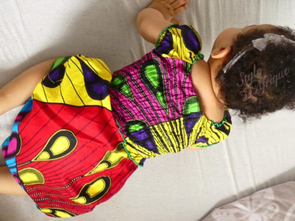 robe été africain enfant artisanat pour bébé