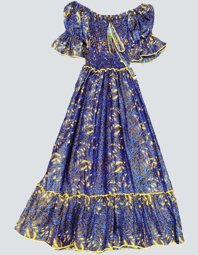 Jolie robe été évasée robe évasée wax africain femme. robe courte été wax africain bohème chic femme, robe de bal, robe été, robe de cérémonie femme, robe longue fleurie