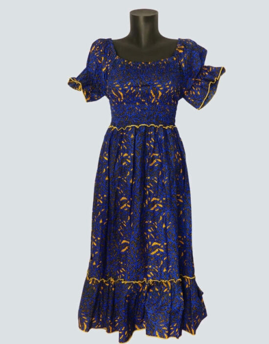 Jolie robe été évasée robe évasée wax africain femme. robe courte été wax africain bohème chic femme, robe de bal, robe été, robe de cérémonie femme, robe longue fleurie