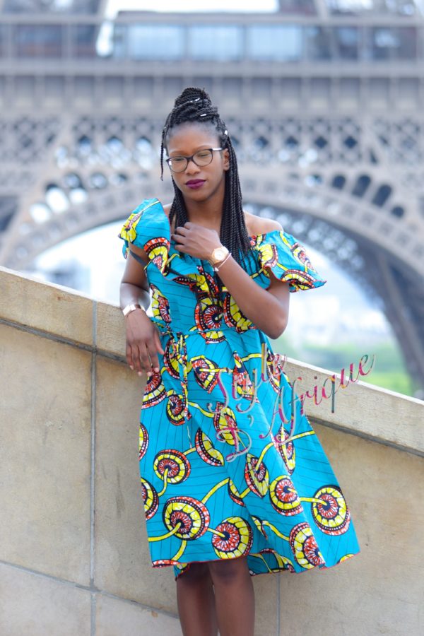 robe évasée wax africain femme. robe courte été wax africain bohème chic femme, robe de bal, robe été, robe de cérémonie femme, robe longue fleurie