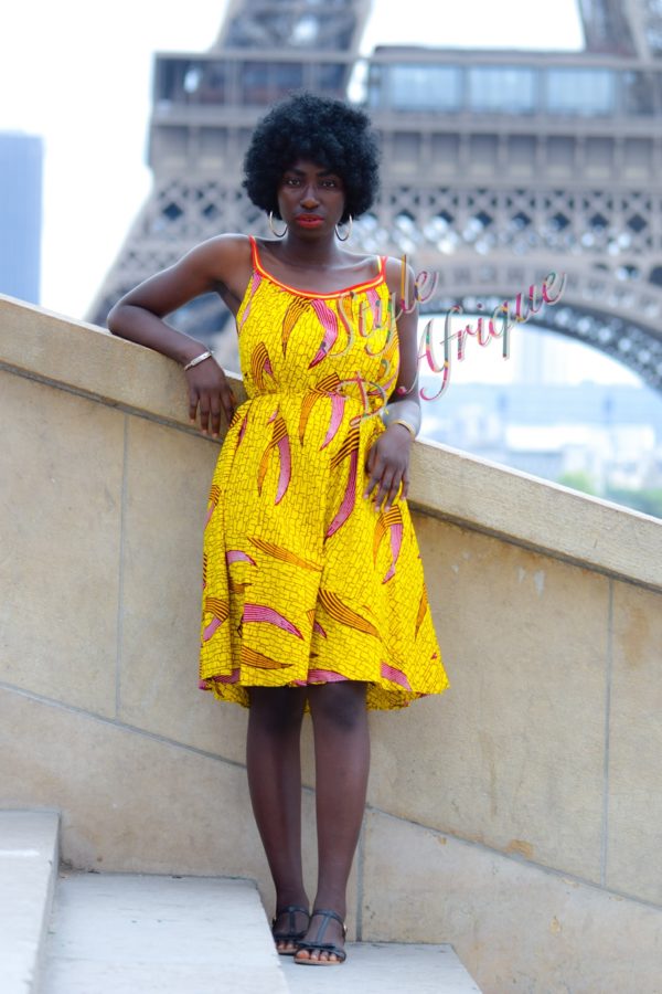 robe évasée wax africain femme. robe courte été wax africain bohème chic femme, robe de bal, robe été, robe de cérémonie femme, robe longue fleurie