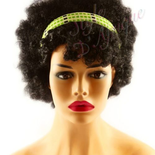 serre tête wax africain pour cheveux. Headband wax éthnique africain, Bijoux de tête, Bandeau pour cheveux ethnique tissu wax : Cadeau pour femme été