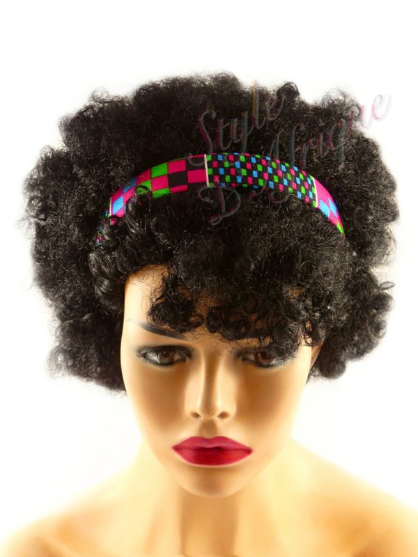 serre tête wax africain pour cheveux. Headband wax éthnique africain, Bijoux de tête, Bandeau pour cheveux ethnique tissu wax : Cadeau pour femme été