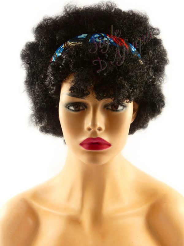 serre tête wax africain pour cheveux. Headband wax éthnique africain, Bijoux de tête, Bandeau pour cheveux ethnique tissu wax : Cadeau pour femme été