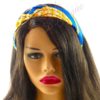 serre tête wax africain pour cheveux. Headband wax éthnique africain, Bijoux de tête, Bandeau pour cheveux ethnique tissu wax : Cadeau pour femme été