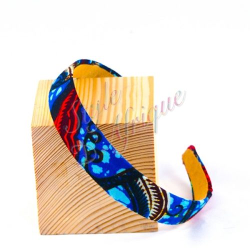 serre tête wax africain pour cheveux. Headband wax éthnique africain, Bijoux de tête, Bandeau pour cheveux ethnique tissu wax : Cadeau pour femme été