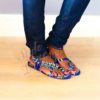 sandales wax ankara africain ethnique