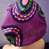 bonnet satin nuit cape de bain chapeau douche cheveux WAX africain ethnique femme