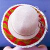 capeline chapeau paille wax africain ethnique enfant. capeline chapeau paille bogolan africain ethnique femme. capeline chapeau paille KENTE africain ethnique. capeline chapeau paille wax tissu africain ankara. Chapeau capeline avec imprimé ethnique femme multicolore wax
