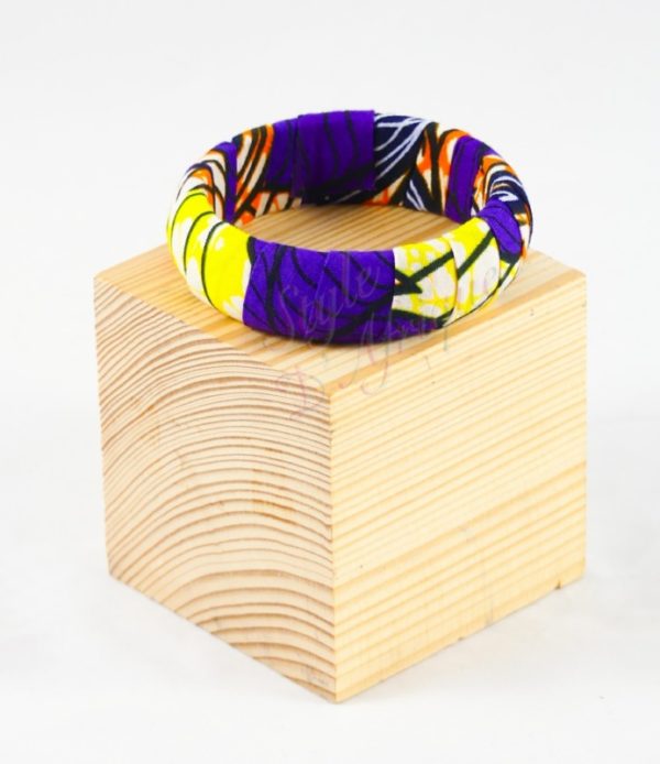 bracelet wax africain feuillage