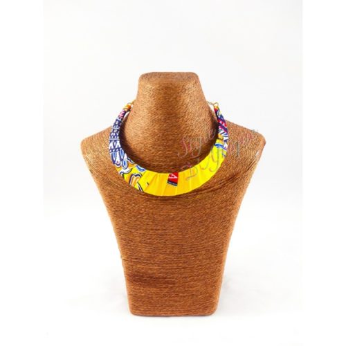 Collier wax africain dashiki