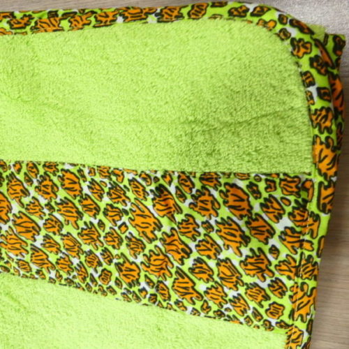 drap de bain ou serviettes en tissu wax africain ethnique, drap de plage, serviette de plage, drap pour l'été, serviette d'été, vêtement d'été