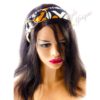 serre tête wax africain pour cheveux. Headband wax éthnique africain, Bijoux de tête, Bandeau pour cheveux ethnique tissu wax : Cadeau pour femme été