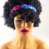 serre tête wax africain pour cheveux. Headband wax éthnique africain, Bijoux de tête, Bandeau pour cheveux ethnique tissu wax : Cadeau pour femme été