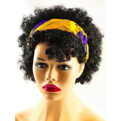 serre tête wax africain pour cheveux. Headband wax éthnique africain, Bijoux de tête, Bandeau pour cheveux ethnique tissu wax : Cadeau pour femme été