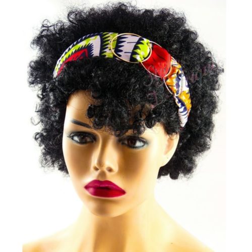 serre tête wax africain pour cheveux. Headband wax éthnique africain, Bijoux de tête, Bandeau pour cheveux ethnique tissu wax : Cadeau pour femme été