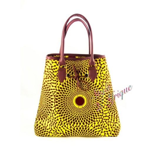 sac seau wax africain