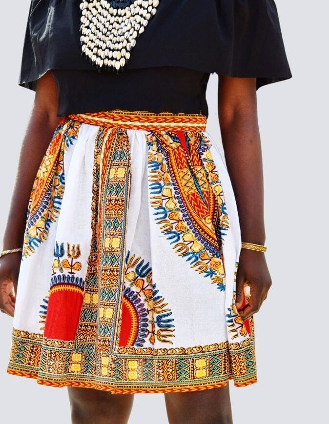 Jupe DASHIKI Eléane