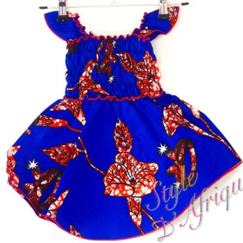 robe été africain enfant artisanat pour fille