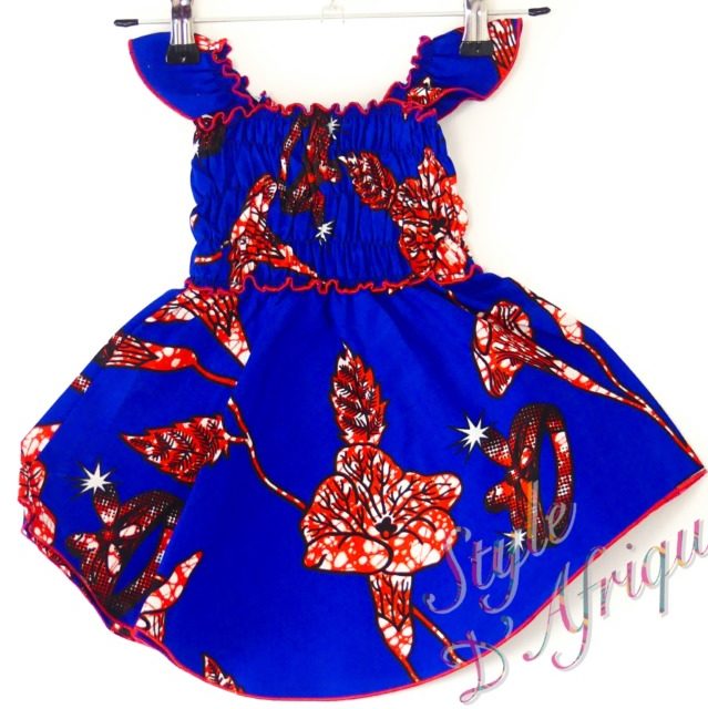 robe été africain enfant artisanat pour fille