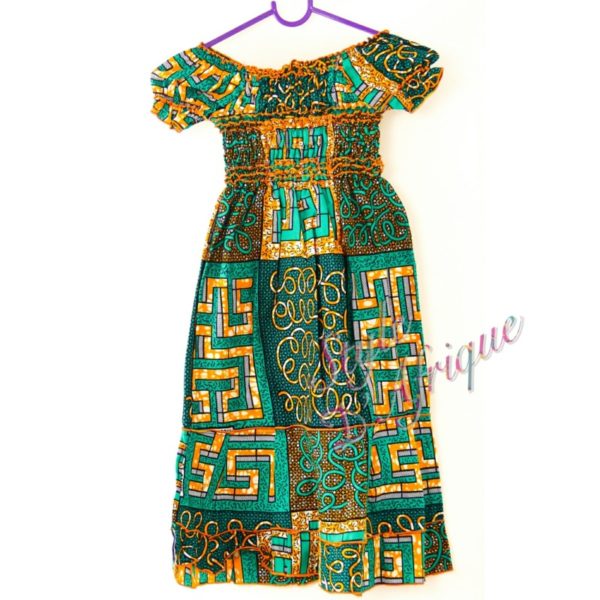 robe été africain enfant artisanat pour fille