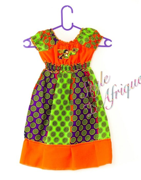 robe été africain enfant artisanat pour fille