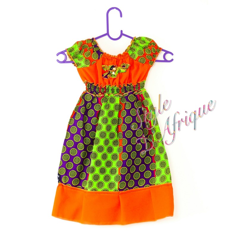 robe été africain enfant artisanat pour fille