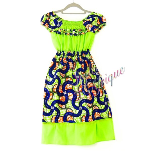 robe été africain enfant artisanat pour fille