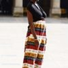 bogolan robe silk soie africain femme été