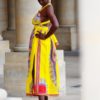 robe longue été dashiki africain bohème chic femme,