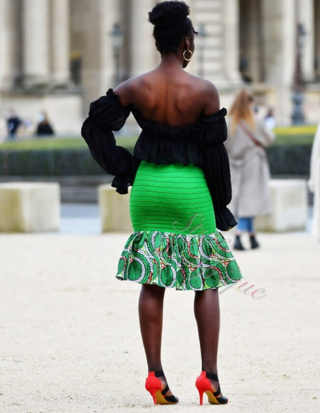 Jupe à volant en wax, wax jupe africain femme été, jupe courte, jupe droite, jupe extensible wax