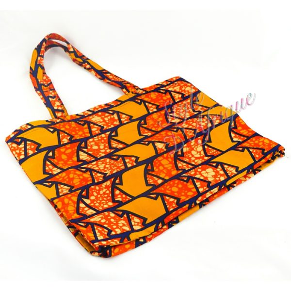 totebag tote-bag Sac pochette wax africain ankara