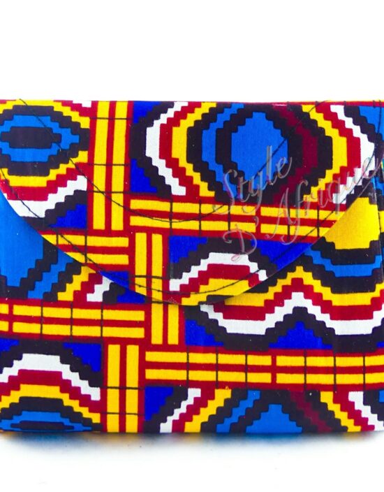 sac à main pochette wax et sandales ankara africain ethnique