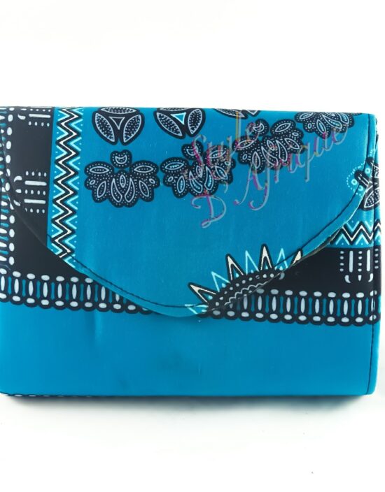 sac à main pochette wax et sandales ankara africain ethnique